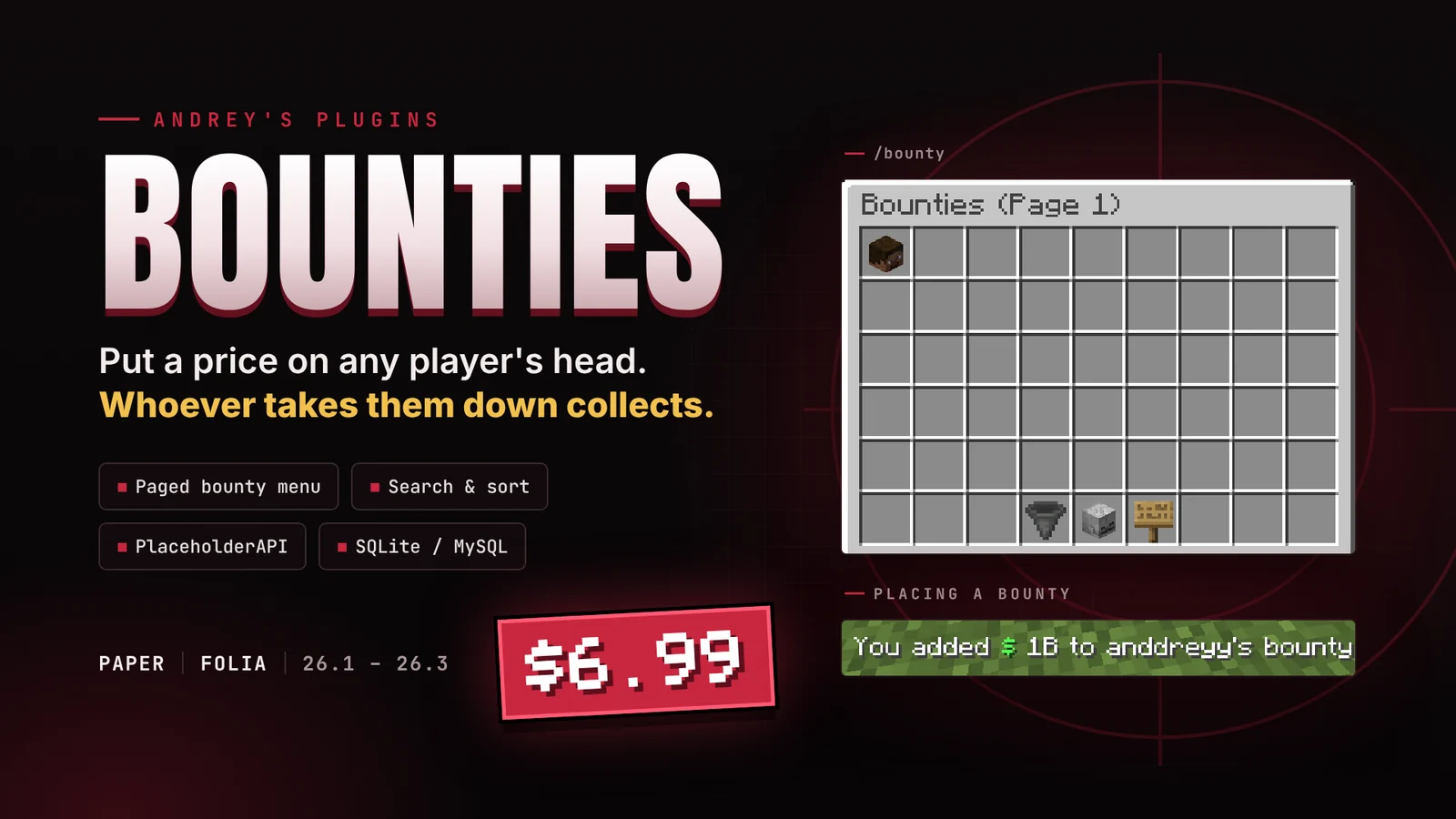 Bounties banner