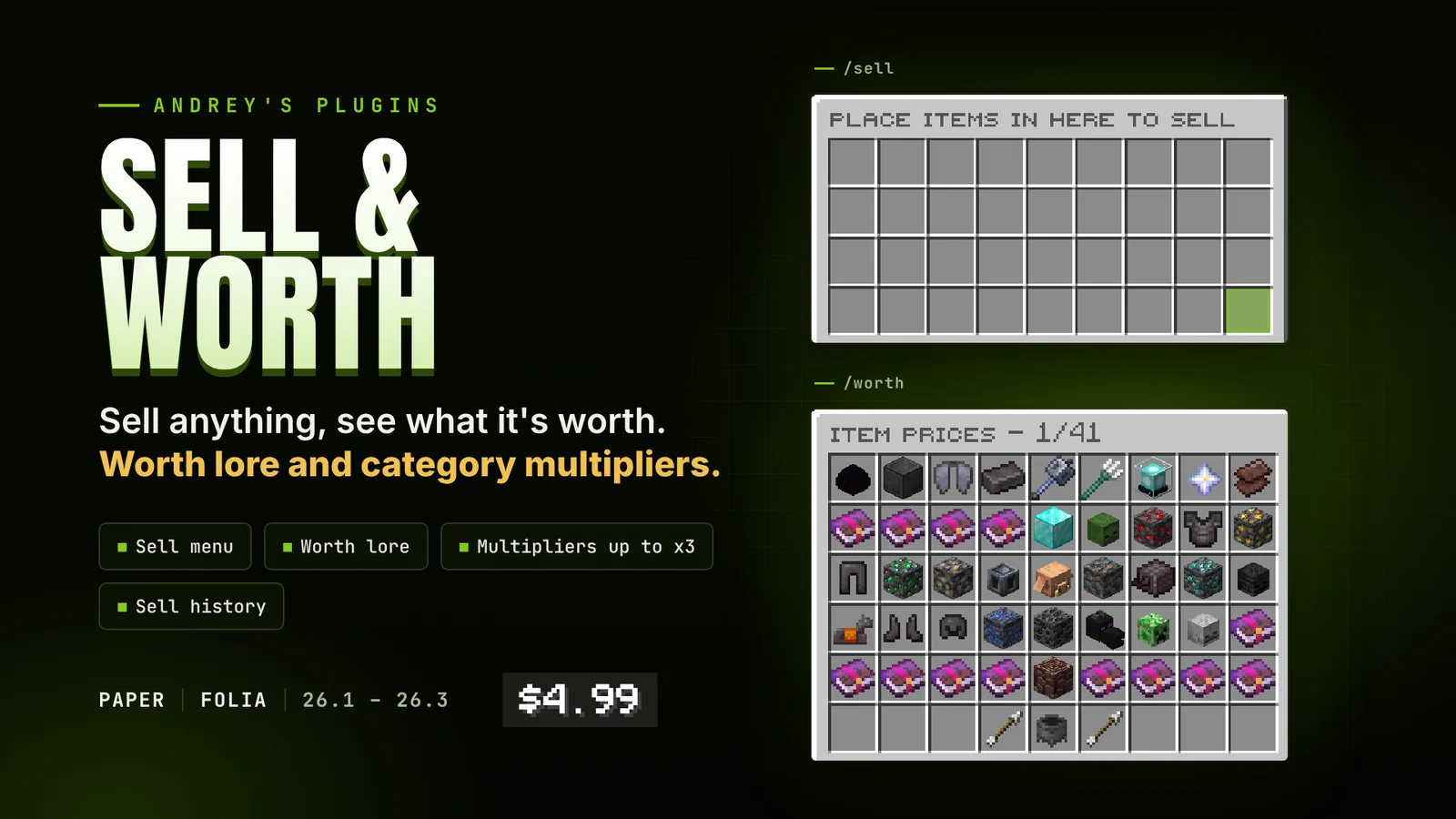 Sell & Worth banner