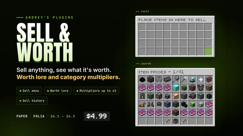 Sell & Worth banner